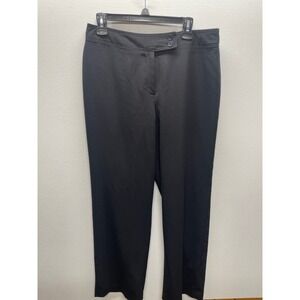 Women's Josephine Essentials Classic Office Black Wide Leg Dress Pants Size 12